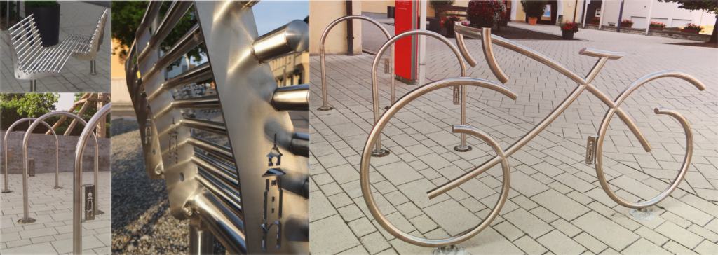 Seremeti-Design in edelstahl - Neudenau